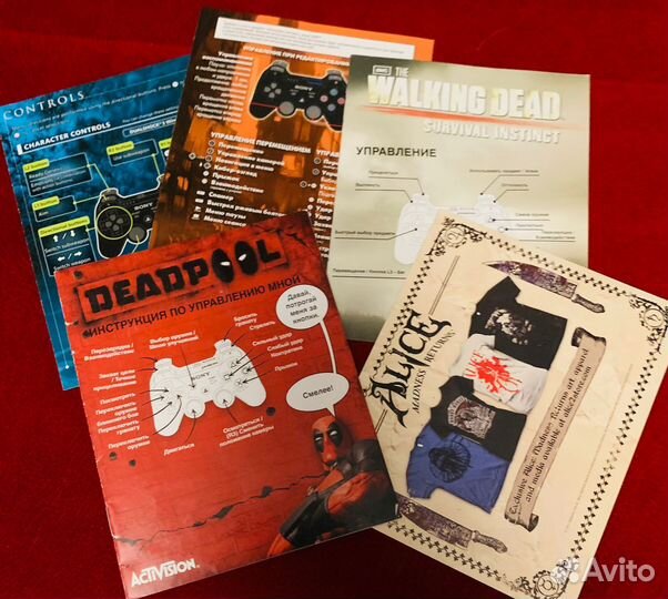 Manual (инструкция ) для дисков PlayStation 3