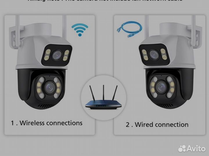 Камера видеонаблюдения Wi Fi уличная 8 мп 4-х зум