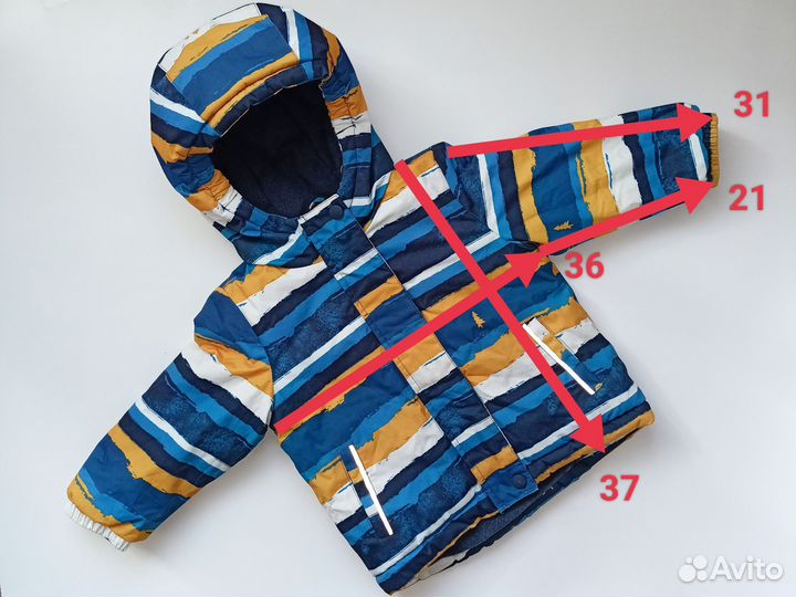 Костюм зимний детский для мальчика Baby Go 86