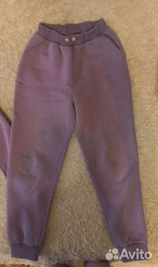 Теплый костюм на девочку