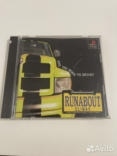 Runabout для PS1 лицензия Япония