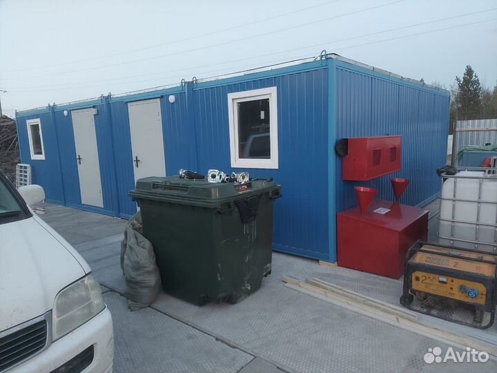 Бытовка жилая строительная