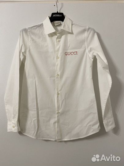 Рубашка gucci оригинал для мальчика 12 лет