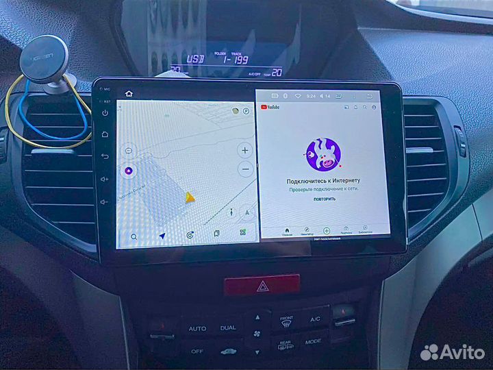 Магнитола Honda Accord 8 CarPlay