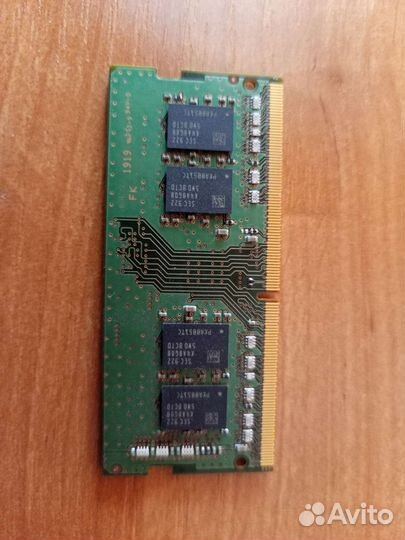 Оперативная память для ноутбука ddr4 8gb