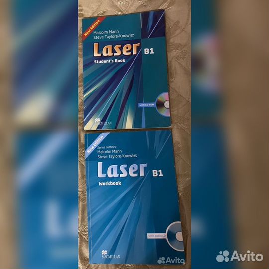 Учебник и тетрадь Laser B1
