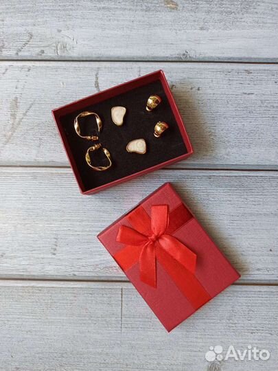 Серьги набор