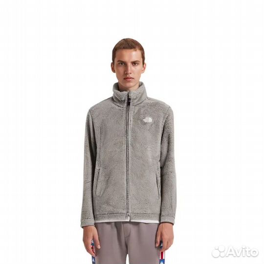 THE north face Velvet Jacket Men Gray + Gift Bag (L)(6)