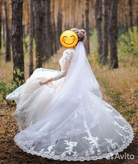 Свадебное платье 42-44