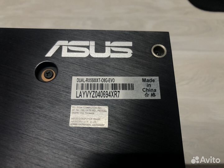 Видеокарта rx5500xt 8Gb