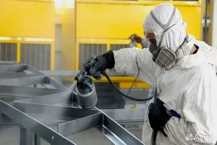 Порошковая покраска и пескоструйная обработка