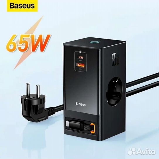 Baseus Powercombo Digital Powersrip ccgan65-S2ACE