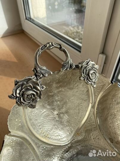 Конфетница,фруктовница из латуни