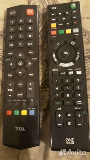 Пульт ду TCL,и sony
