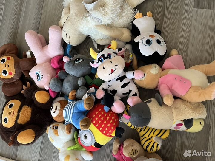Мягкие игрушки пакетом