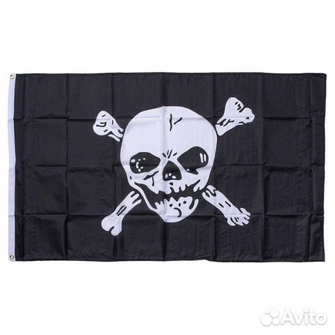 Флаг пиратский, США Mil-tec