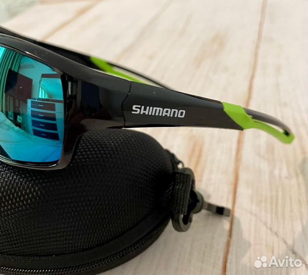 Поляризационные очки Shimano Green