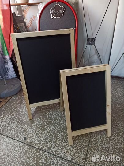 Штендер меловой грифельный