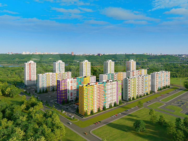 1-к. квартира, 45,7 м², 14/25 эт.