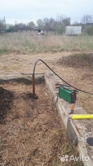 Забивка труб под воду