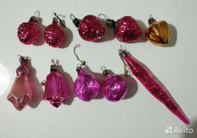 Елочные игрушки СССР