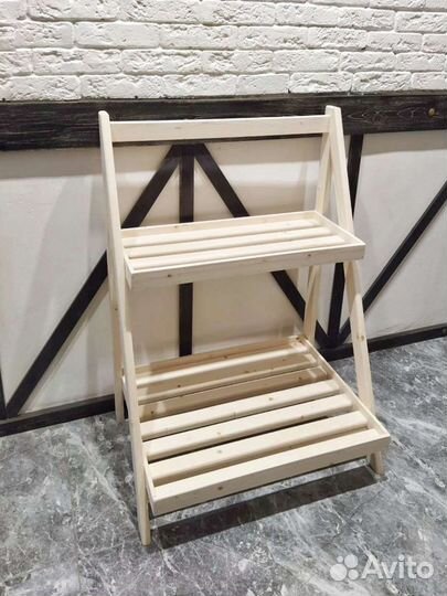 Этажерка для цветов / подставка, стеллаж, полка