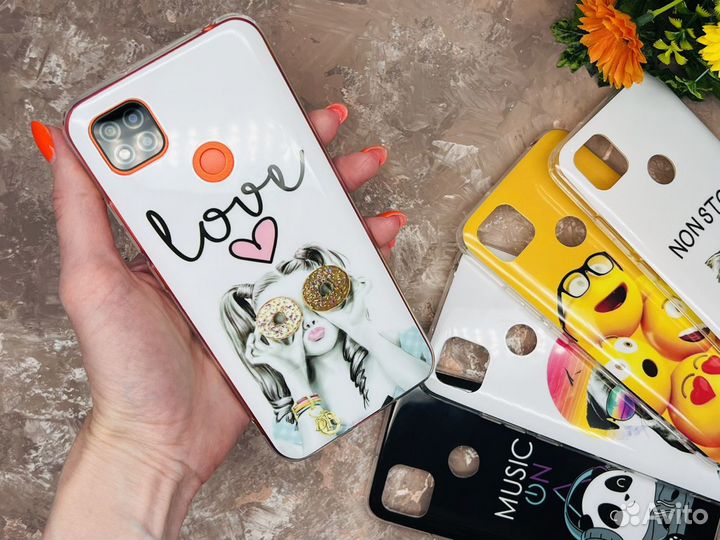 Силиконовый чехол с рисунком