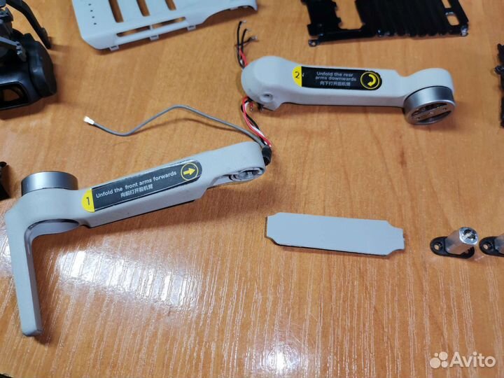 Запчасти на дрон dji mavic mini 2- после краша