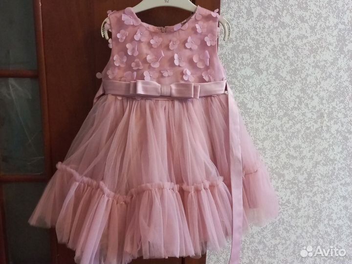 Платье для девочки 86