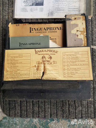 Раритетный Лингафонный курс английского языка