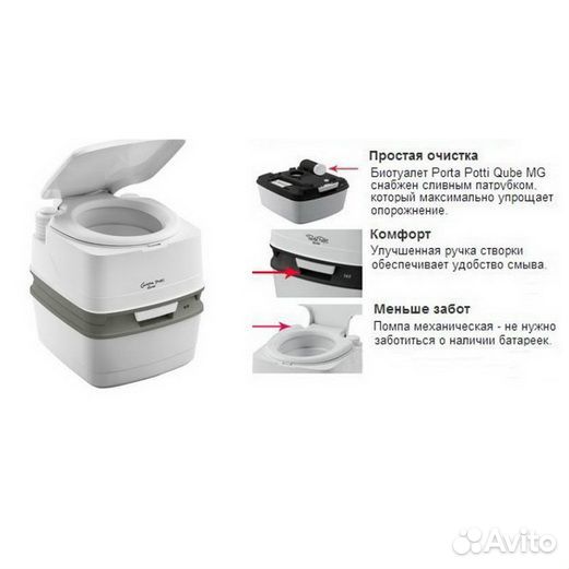 Биотуалет Porta Potti Qube 345 15/12л