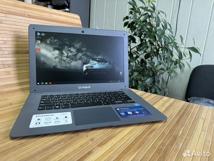 Современный 14 дюймовый ноутбук 4 ядра 5 часов