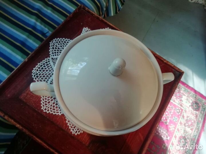 Супница фарфор СССР рига