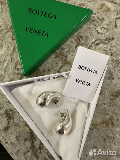 Bottega veneta серьги