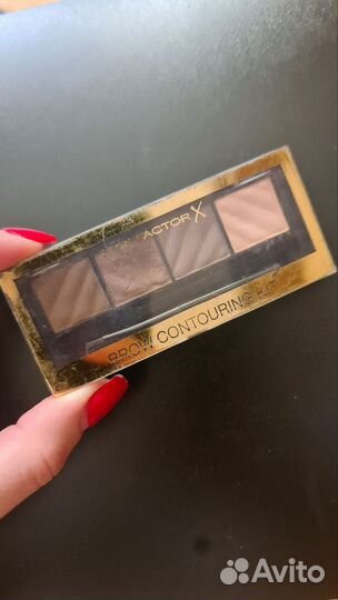 Палитра теней для бровей