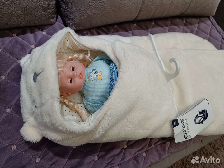 Конверт утеплённый на малыша