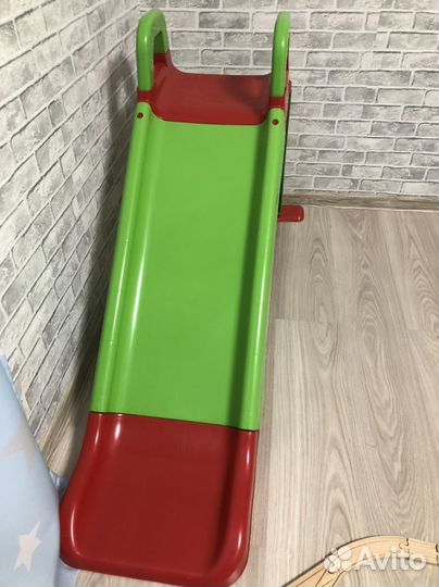 Детская горка пластиковая бу