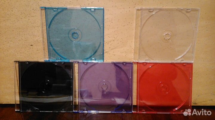 Коробки для 1 и 2 CD (боксы, футляры)