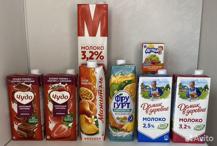 Молоко и Молочные коктейли 