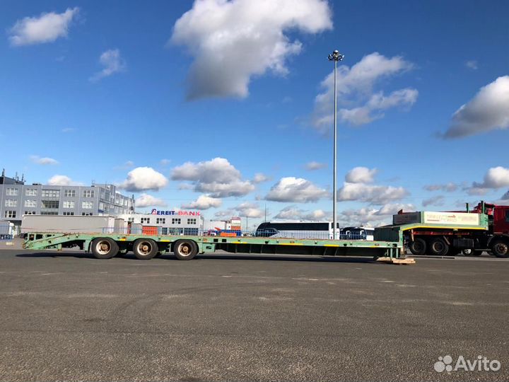 Полуприцеп трал (тяжеловоз) Тверьстроймаш 99393, 2017