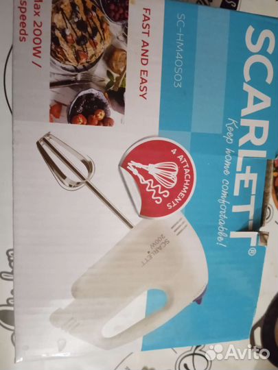 Миксер новый(без венчика)