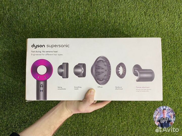 Фен Dysоn suреrsоniс + Нaбoр раcчёсок Dysоn Stylin