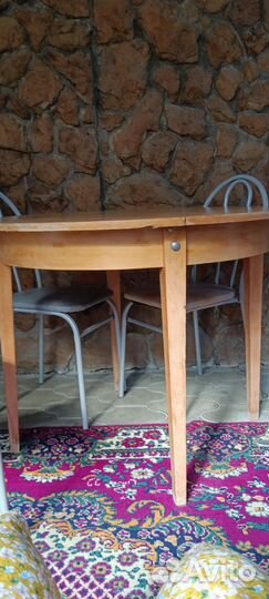 Стол и 4 стула бу