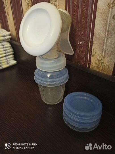 Молокоотсос многофункциональный avent ручной
