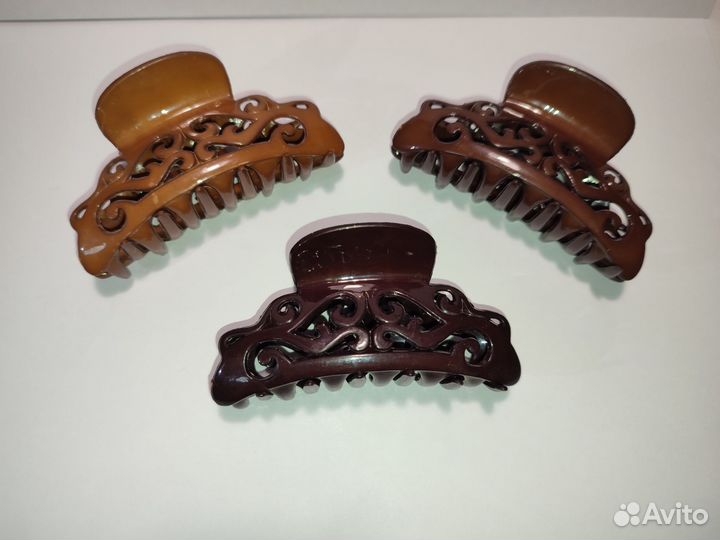 Женский крабик для волос бантик элегантный милый