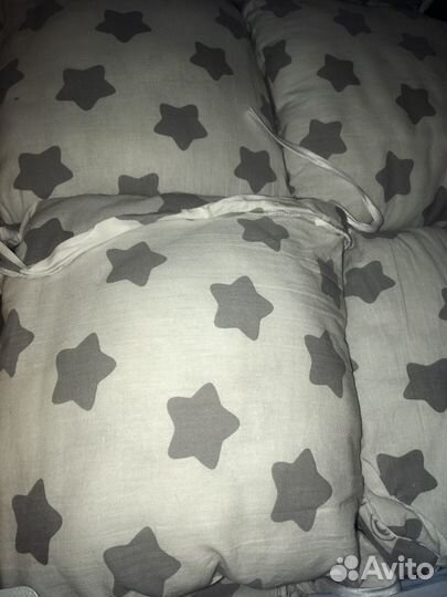 Бортики в детскую кроватку