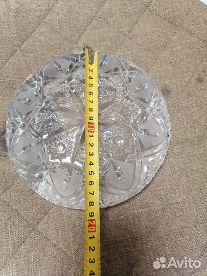 Хрустальная пепельница