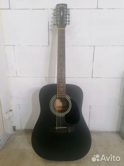 12 струнная электроакустическая гитара cort ad810