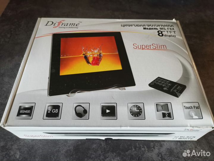 Цифровая фоторамка Diframe MS-F8X 8''