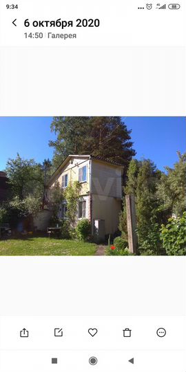 Дача 50 м² на участке 6 сот.